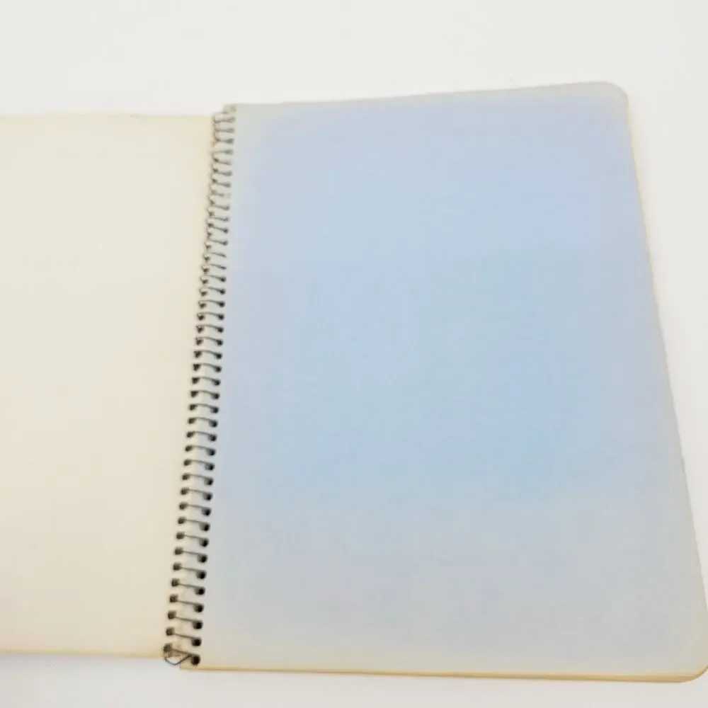 Vintage 1970's Rock & Rollin’ Spiral Ferris Wheel Theme Notebook By Norcom